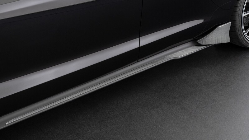 BRABUS Carbon Side Skirt Attachments for Porsche Taycan