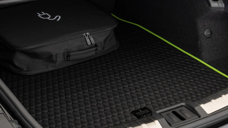 BRABUS Leather Trunk Mat Quilted for Porsche Taycan
