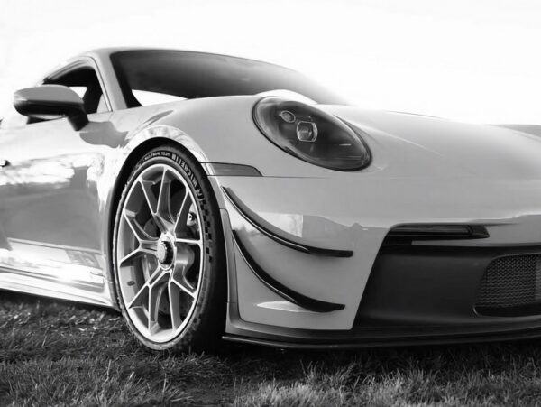 DMC Carbon Fiber F1 Canards for Porsche 992 Turbo S (OEM Fitment)