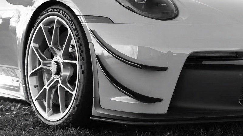 DMC Carbon Fiber F1 Canards for Porsche 992 Turbo S (OEM Fitment) - Image 2