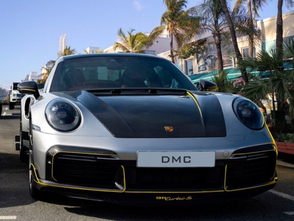 DMC Carbon Fiber Front Lip & Rear Diffuser for Porsche 992 Turbo S Coupe & Cabriolet (OEM Fitment)