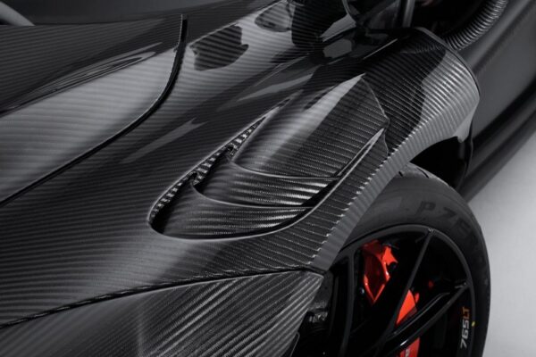 TopCar Visible Carbon Front Fender Air Ducts (4-Piece) for McLaren 765LT Coupe