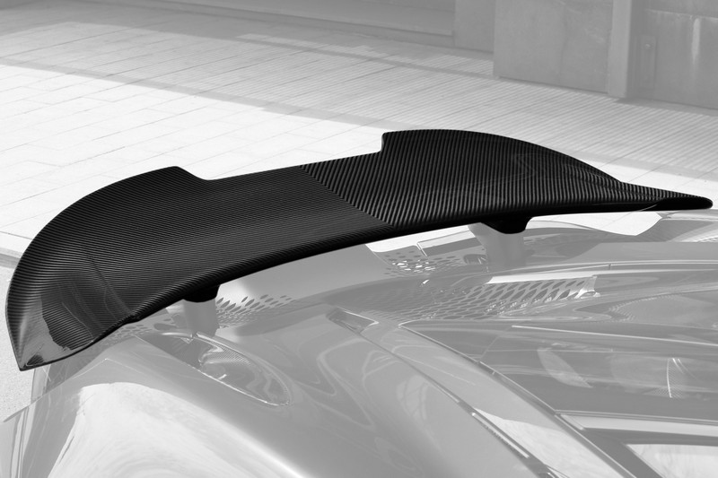 TopCar Visible Carbon Performance Wing (1-Piece, 3 Elements) for McLaren 765LT Coupe - Image 2