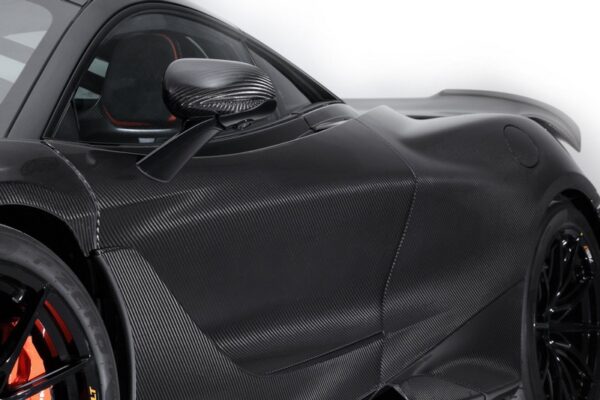 TopCar Visible Carbon Side Mirrors (2-Piece, 6 Elements) for McLaren 765LT Coupe
