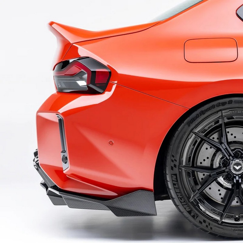 Vorsteiner Aero Diffuser with Under Floor – Carbon Fiber PP 2X2 Glossy for BMW G8X M2 VRS - Image 7