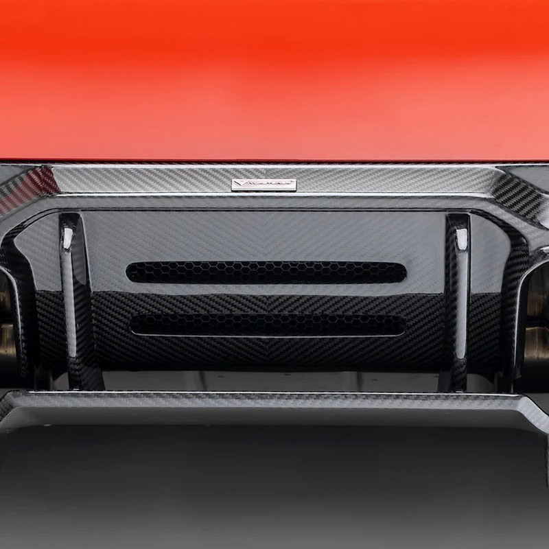 Vorsteiner Aero Diffuser with Under Floor – Carbon Fiber PP 2X2 Glossy for BMW G8X M2 VRS - Image 6