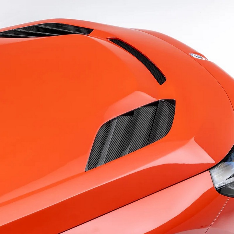 Vorsteiner Aero Hood Carbon Fiber PP 2X2 Glossy for BMW G8X M2 VRS - Image 5