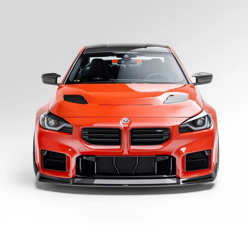 Vorsteiner Aero Hood Carbon Fiber PP 2X2 Glossy for BMW G8X M2 VRS - Image 3