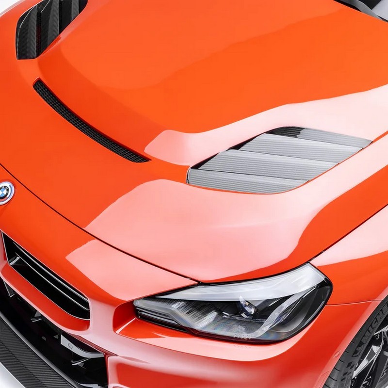Vorsteiner Aero Hood Carbon Fiber PP 2X2 Glossy for BMW G8X M2 VRS - Image 2