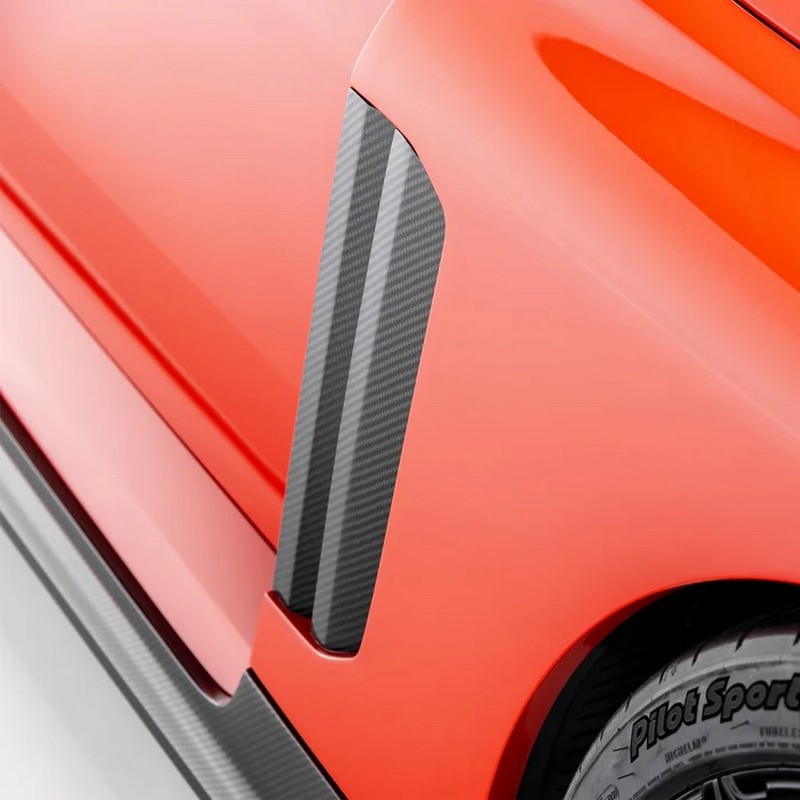 Vorsteiner Aero Vented Fenders with Side Skirts Carbon Fiber PP 2X2 Glossy for BMW G8X M2 VRS - Image 12