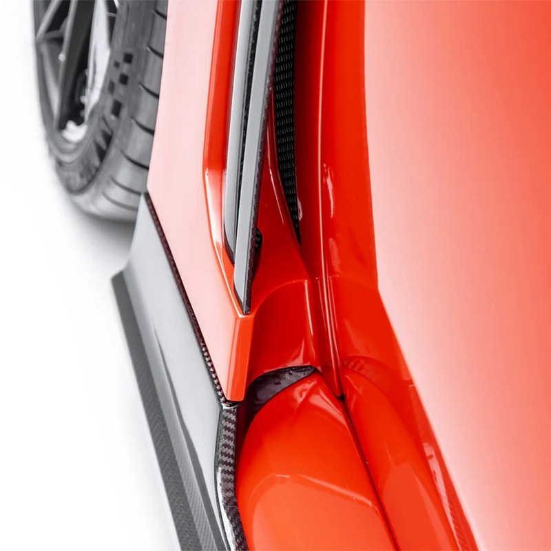 Vorsteiner Aero Vented Fenders with Side Skirts Carbon Fiber PP 2X2 Glossy for BMW G8X M2 VRS - Image 11