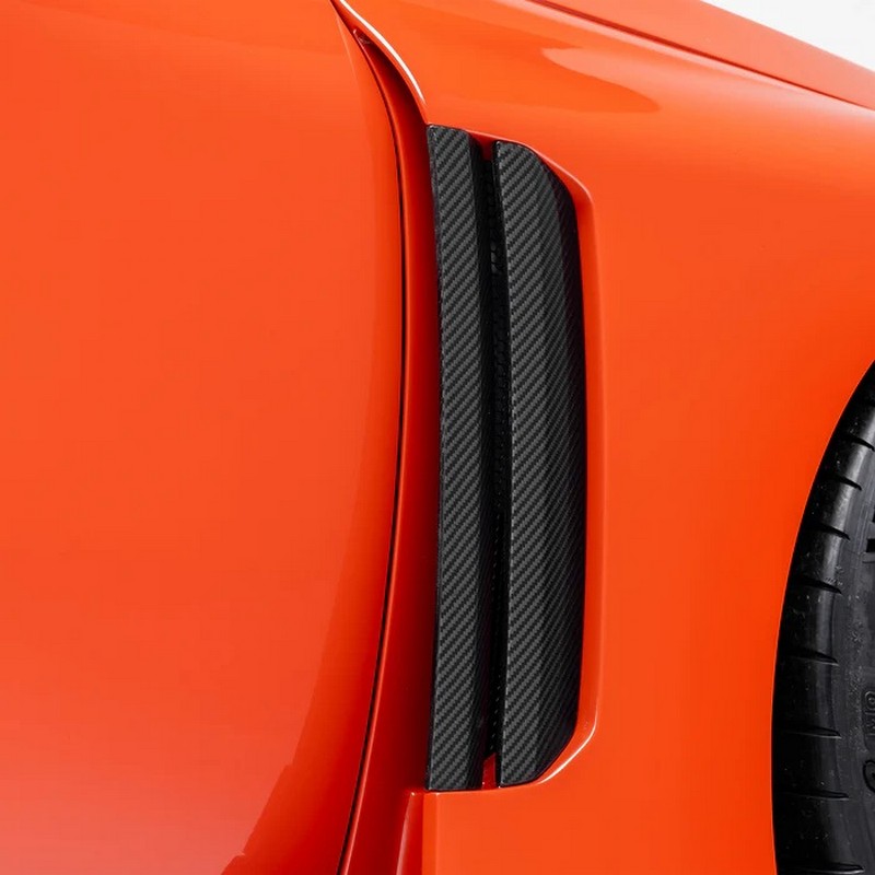 Vorsteiner Aero Vented Fenders with Side Skirts Carbon Fiber PP 2X2 Glossy for BMW G8X M2 VRS - Image 7