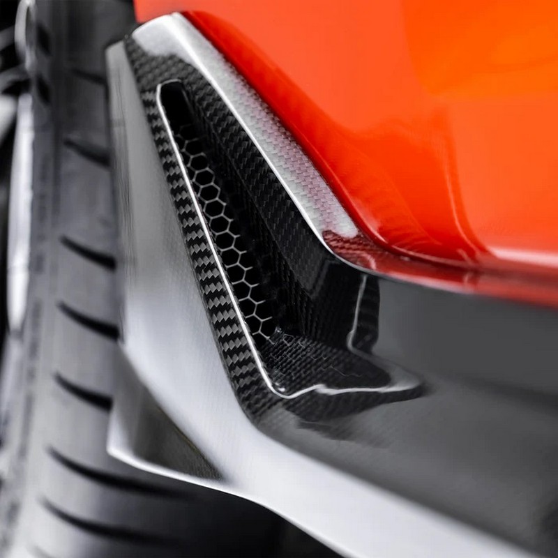 Vorsteiner Aero Vented Fenders with Side Skirts Carbon Fiber PP 2X2 Glossy for BMW G8X M2 VRS - Image 5