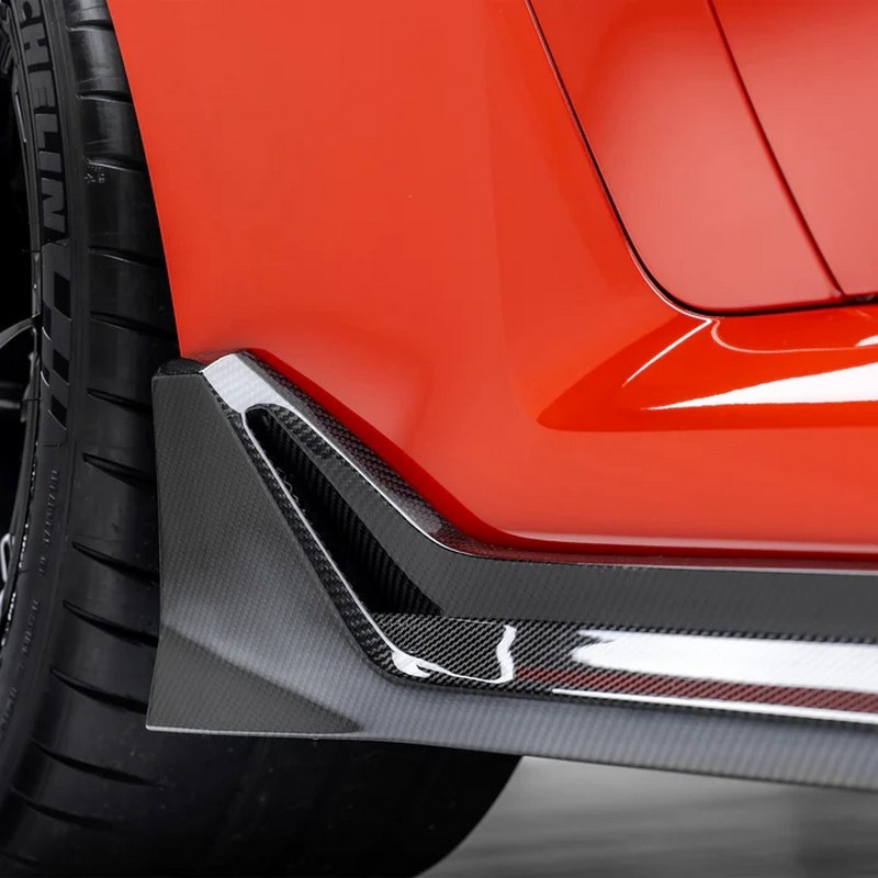 Vorsteiner Aero Vented Fenders with Side Skirts Carbon Fiber PP 2X2 Glossy for BMW G8X M2 VRS - Image 4