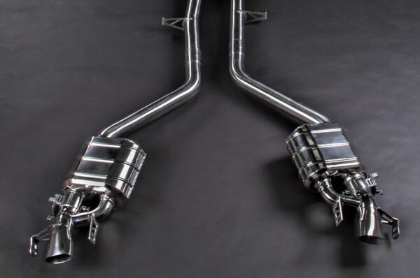 Performance Exhaust System with Exhaust Flaps & Center Silencer Delete for 2023 Mercedes-Benz S580