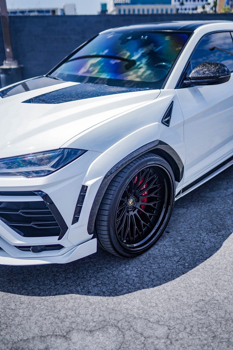 1016 Industries Carbon Fiber Race Hood for Lamborghini Urus (2018+) - Image 2