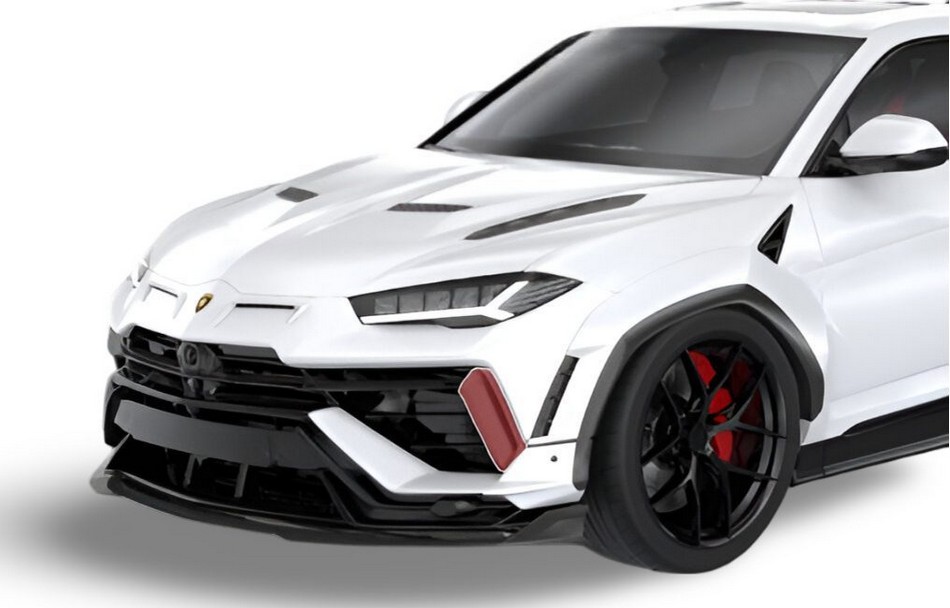 1016 Industries Front Bumper Uprights – Standard / Forged Carbon for Lamborghini Urus S (2023+) - Image 2