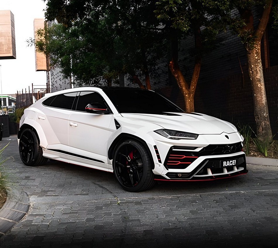 1016 Industries Front Forks – Standard Carbon / Forged Carbon for Lamborghini Urus (2018+) - Image 3