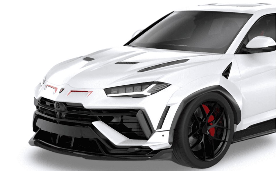 1016 Industries Nose Trim – FRP / Standard / Forged Carbon for Lamborghini Urus S (2023+) - Image 2