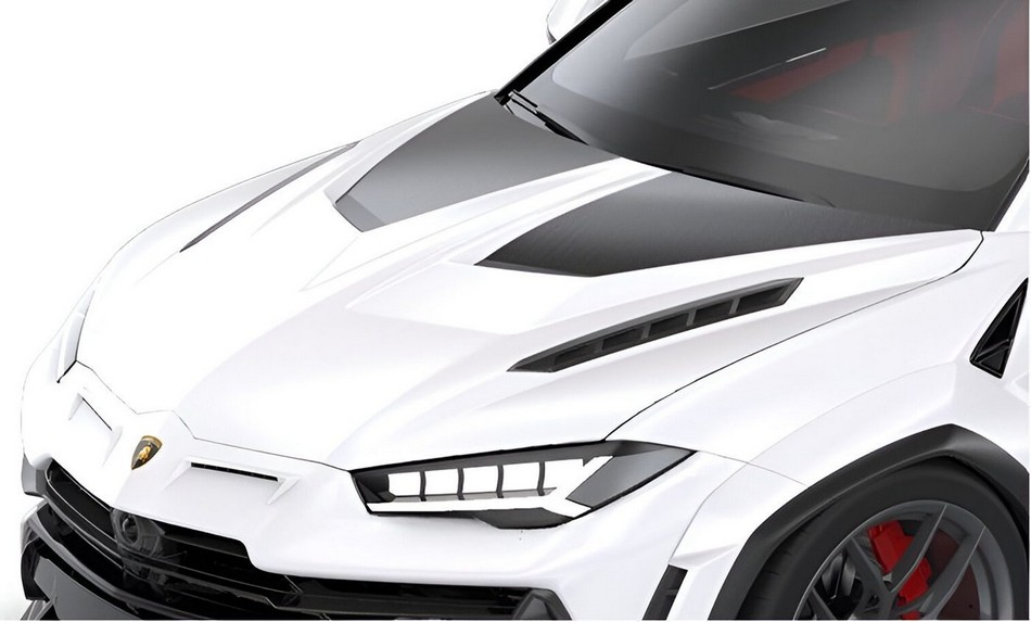1016 Industries Race Hood V2 – Standard / Forged Carbon for Lamborghini Urus (2018+) - Image 2