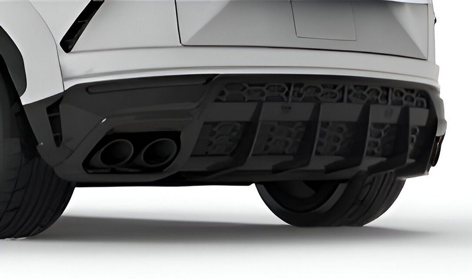 1016 Industries Rear Diffuser Lower – FRP / Standard / Forged Carbon for Lamborghini Urus S (2023+) - Image 2