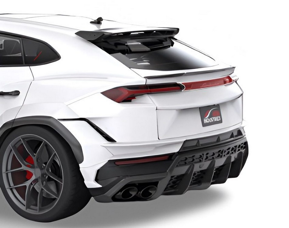 1016 Industries Rear Symbol Holder – Standard / Forged Carbon for Lamborghini Urus S (2023+)