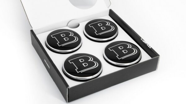 BRABUS Floating Hub Caps Ø70 for Rolls-Royce Cullinan