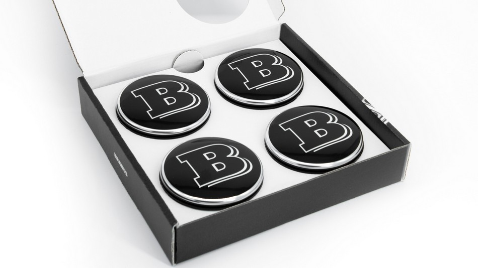 BRABUS Floating Hub Caps Ø70 for Rolls-Royce Cullinan