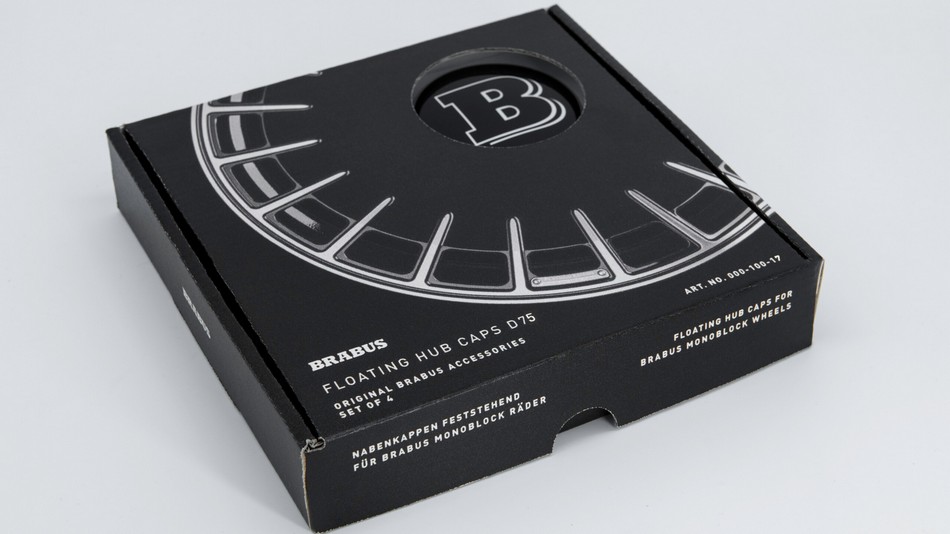 BRABUS Floating Hub Caps Ø70 for Rolls-Royce Cullinan - Image 2