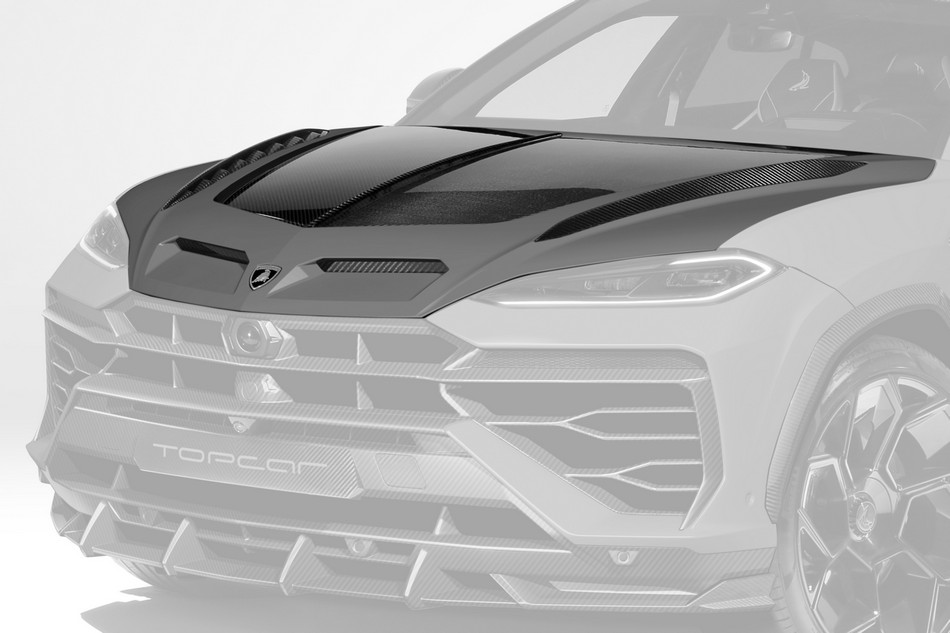 TopCar Carbon Bonnet R’Evo – Carbon Fiber / Visible Carbon for Lamborghini Urus SE Light Pack - Image 2