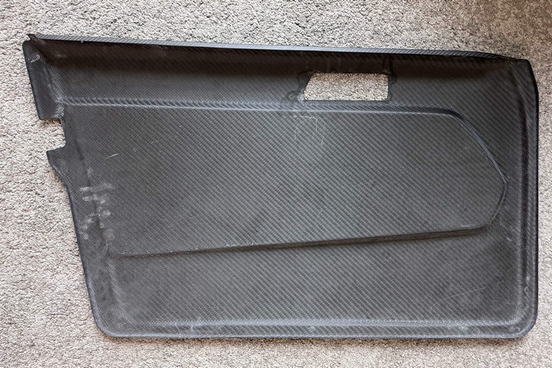 DMC Carbon Fiber Door Panels for Mercedes 190E AMG Evolution - Image 2