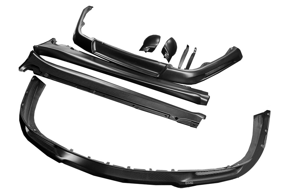 DMC Carbon Fiber Side Skirts for Porsche 997 Turbo S - Image 2