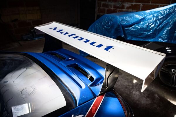 DMC Carbon Fiber Wing Spoiler “RSR” with Optional Engine Bonnet for Porsche 997