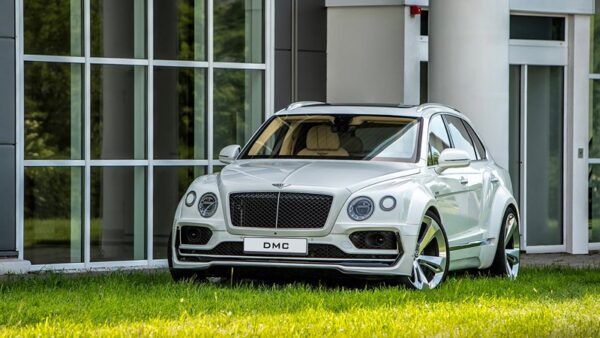 DMC Bentley Bentayga Wide Body Kit Carbon Fiber Front Bumper