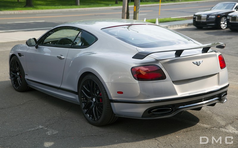 DMC Carbon Fiber Supersports Rear Wing Spoiler for Bentley Continental GTC Coupe & Convertible (2016–2017)