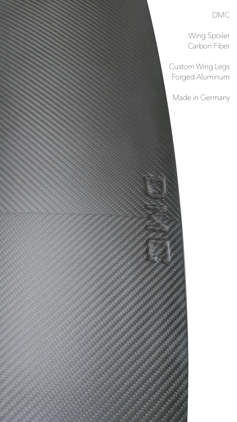 DMC Carbon Fiber Supersports Rear Wing Spoiler for Bentley Continental GTC Coupe & Convertible (2016–2017) - Image 7