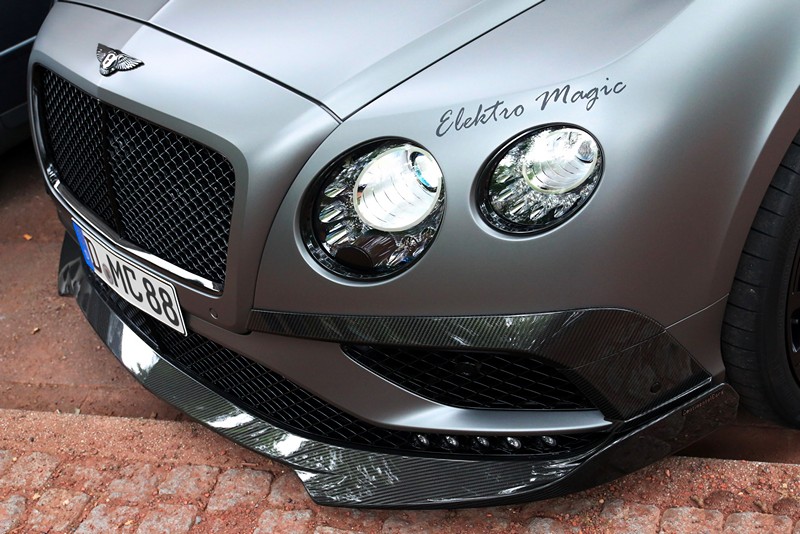 DMC Forged Carbon Front Lip Sword for Bentley Continental GTC Coupe & Convertible (2016–2017) - Image 2