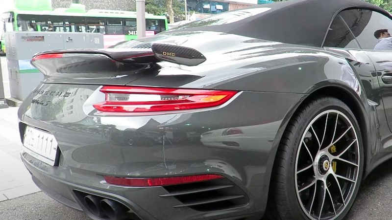 DMC “JKS” Carbon Fiber Rear Wing Replacement Spoiler for Porsche 991 Turbo S - Image 3
