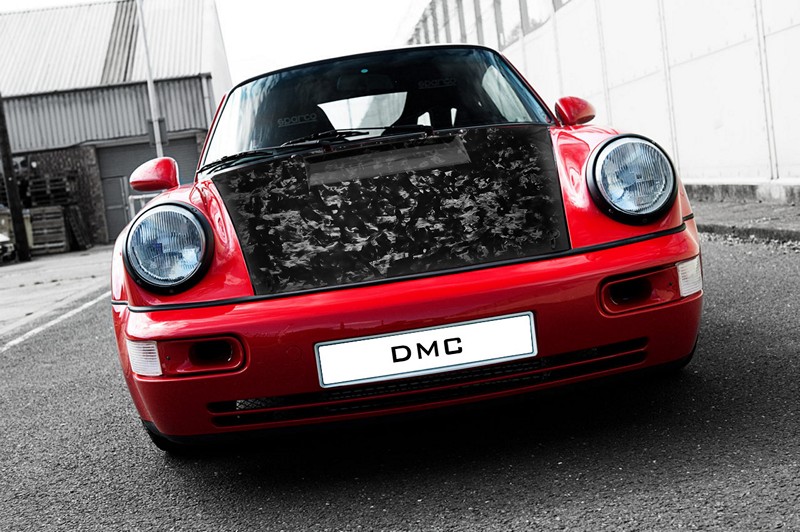 DMC Porsche 964 Carbon Fiber GT3/RSR Front Hood (Lightweight Replacement) - Image 2
