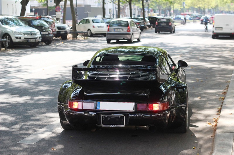 DMC Porsche 964 RSR Carbon Fiber Wing Spoiler Kit (Small Headlight Models) - Image 3