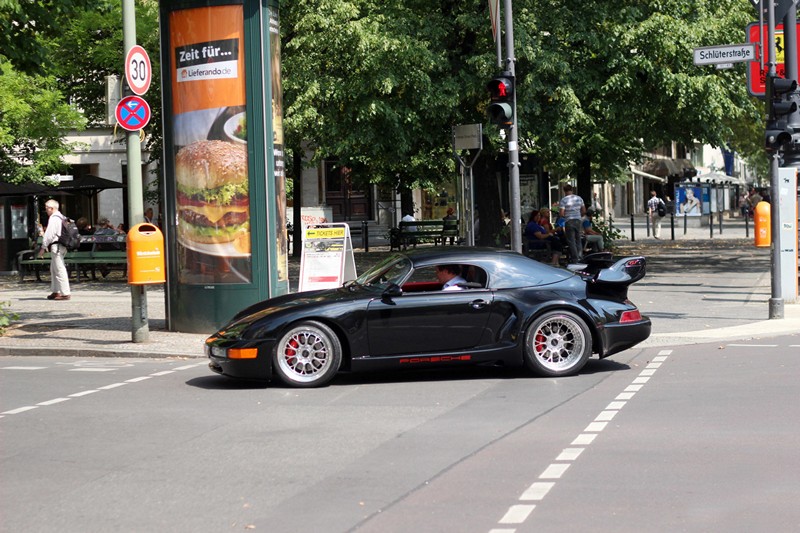 DMC Porsche 964 Carbon Fiber Wide Body Fenders (Small Headlight Style) - Image 5