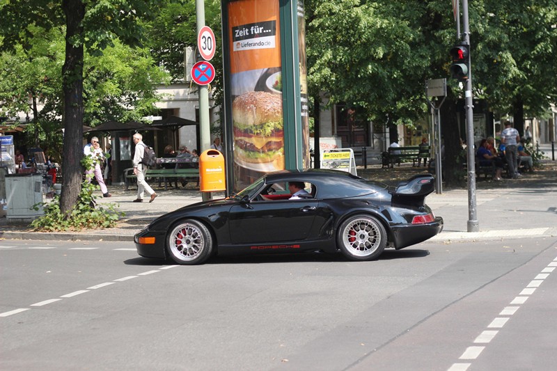 DMC Porsche 964 Carbon Fiber Wide Body Fenders (Small Headlight Style) - Image 4