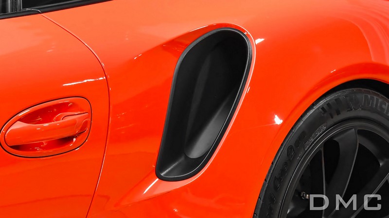DMC Porsche 991 GT3 RS Carbon Fiber Intercooler Air Vent Covers (Rear Fenders)