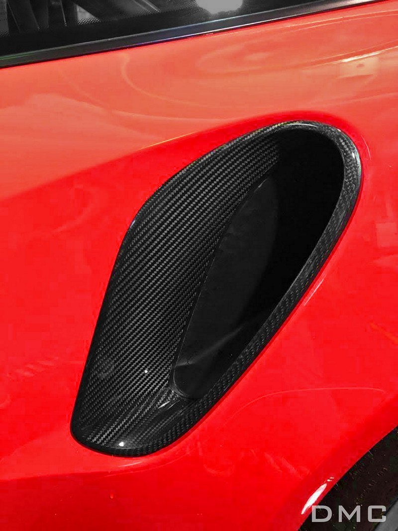 DMC Porsche 991 GT3 RS Carbon Fiber Intercooler Air Vent Covers (Rear Fenders) - Image 2