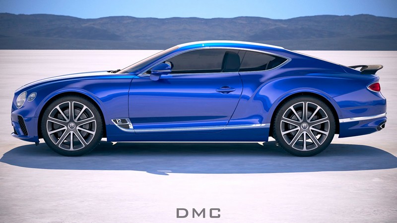 DMC Forged Carbon Fiber Rear Wing Spoiler for Bentley Continental GT / GTC (2021+) - Image 2