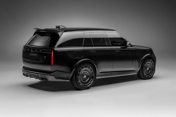 Urban Black Shadow Fixed Running Boards for Range Rover L460