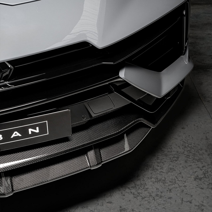 Urban Visual Carbon Upper Front Bumper Apron for Lamborghini Urus S - Image 3