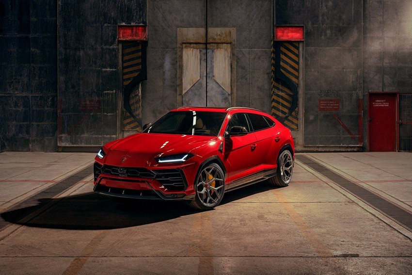 Novitec Cover Front Bumper Outside Position – Lamborghini Urus
