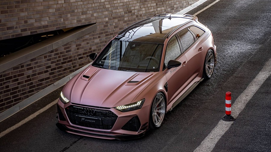 PD6RS Bonnet Add-Ons 2-Pcs for Audi RS6 C8 - Image 2