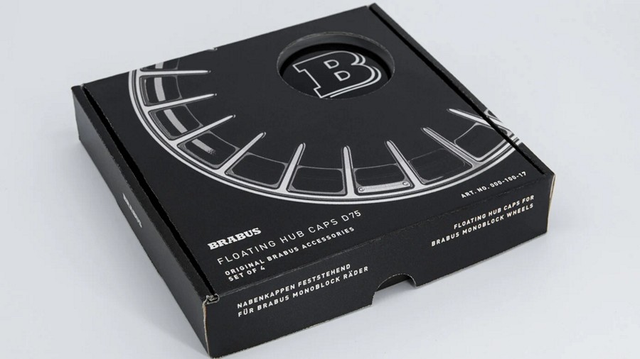 BRABUS Floating Hub Caps Ø70 for Lamborghini Urus SE - Image 3